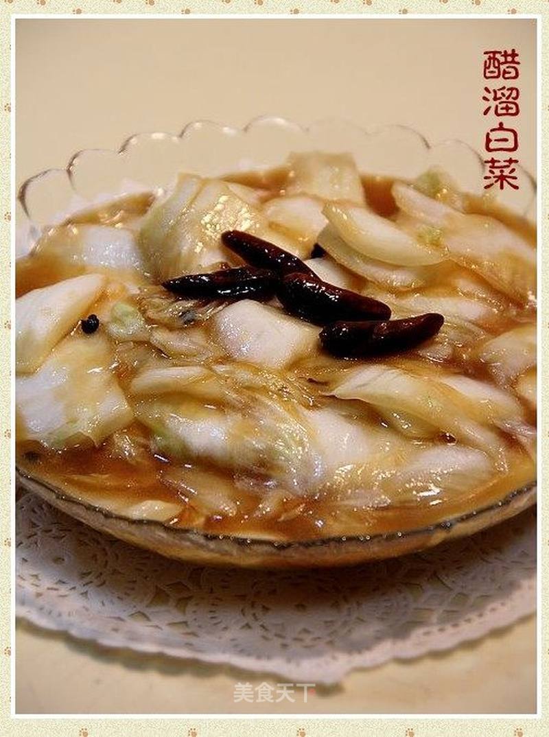 醋溜白菜的做法_冬季清口养生菜“醋溜白菜”_醋溜白菜怎么做_菜谱_美食天下