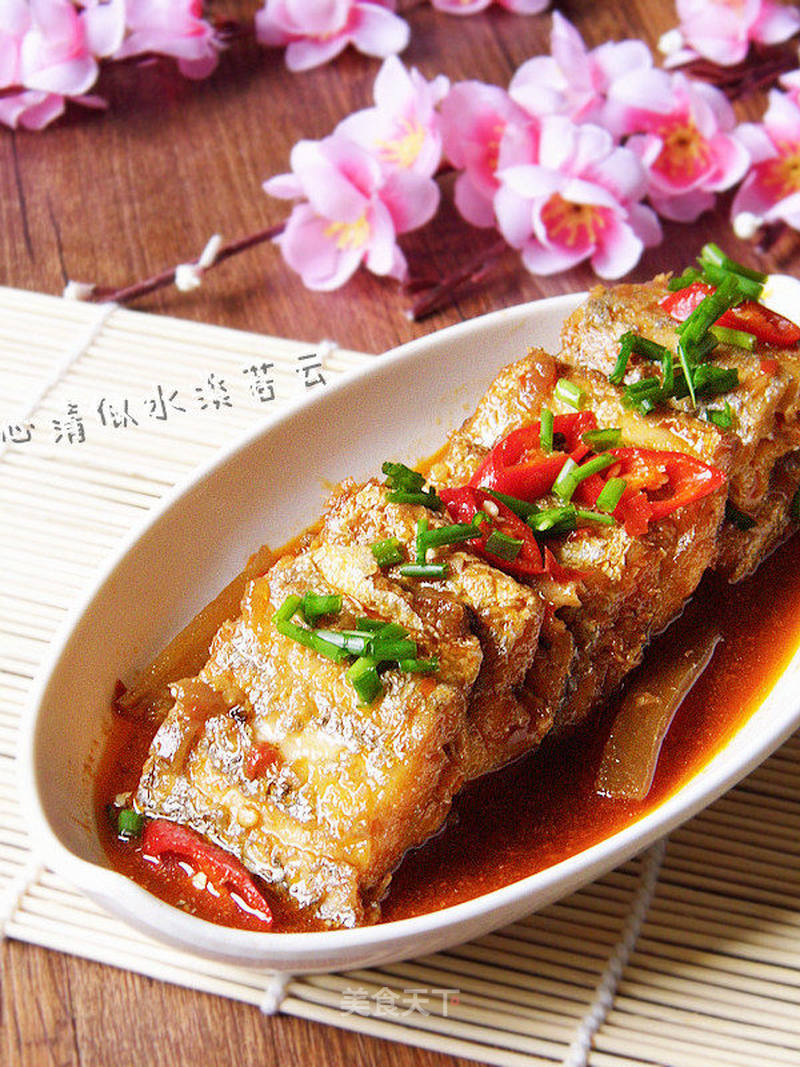 泡椒红烧带鱼的做法_泡椒红烧带鱼怎么做_心清似水淡若云的菜谱_美食天下