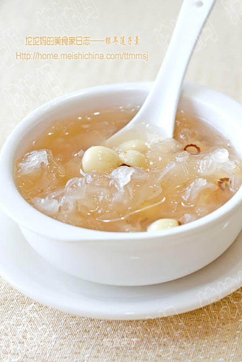 银耳莲子羹的做法_银耳莲子羹怎么做_菜谱_美食天下