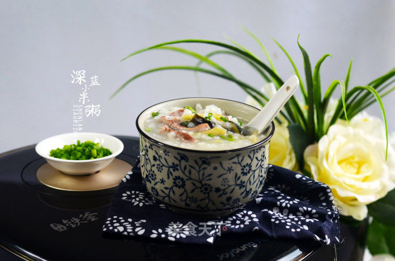 皮蛋瘦肉粥的做法_【广东】皮蛋瘦肉粥_皮蛋瘦肉粥怎么做_深蓝小米粥的菜谱_美食天下