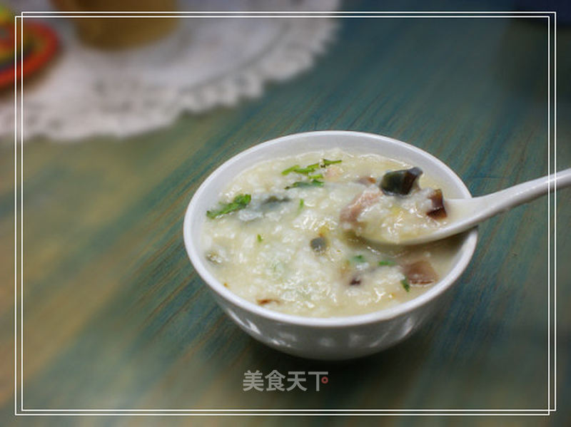 皮蛋瘦肉粥的做法_皮蛋瘦肉粥怎么做_菜谱_美食天下