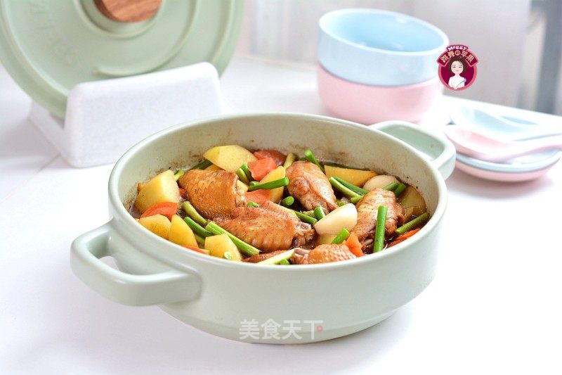红烧鸡翅土豆的做法_红烧鸡翅土豆怎么做_Meggy跳舞的苹果的菜谱_美食天下
