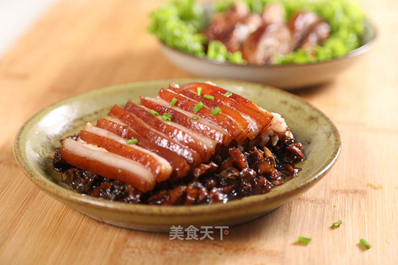 梅菜扣肉的做法_梅菜扣肉怎么做_捷赛私房菜的菜谱_美食天下