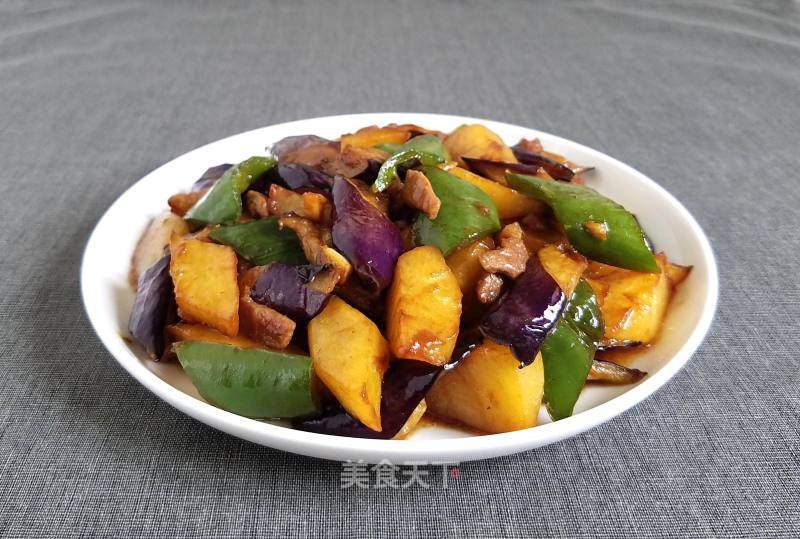 肉丁地三鲜的做法_肉丁地三鲜怎么做_零下一度0511的菜谱_美食天下