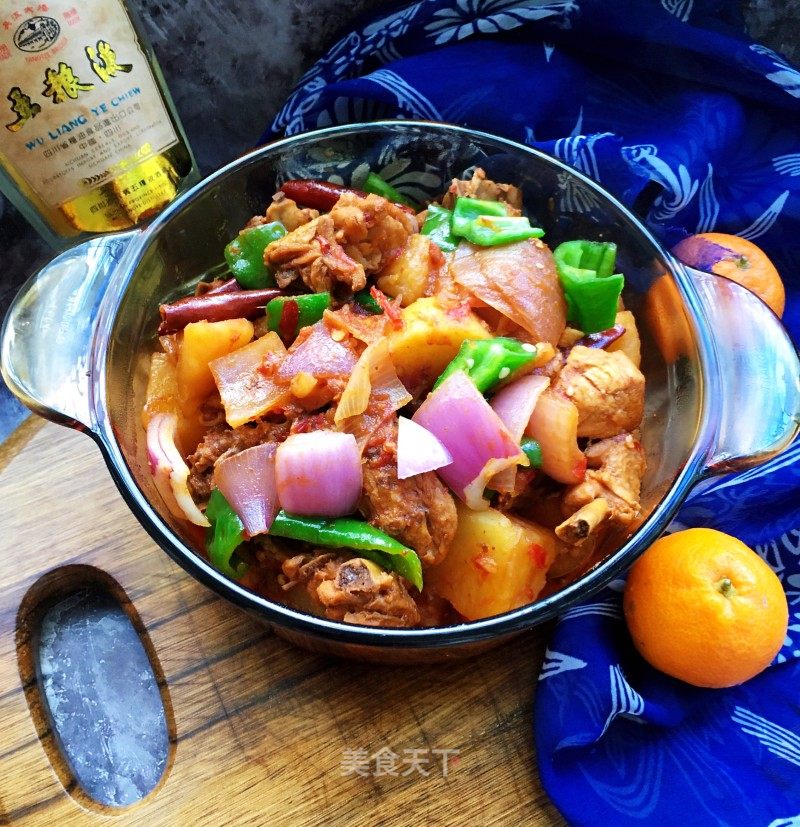 家常大盘鸡的做法_家常大盘鸡怎么做_米拉Miira的菜谱_美食天下