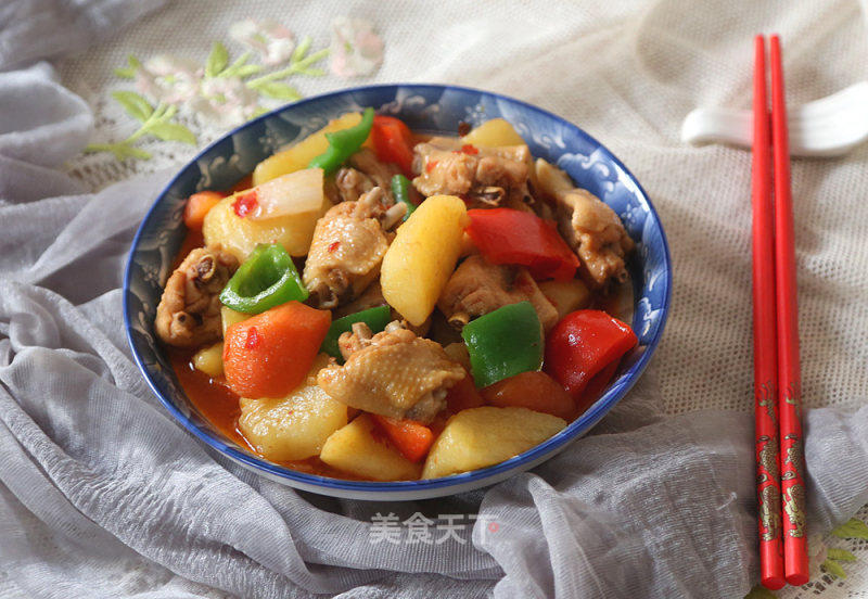大盘鸡的做法_大盘鸡怎么做_英子草23的菜谱_美食天下