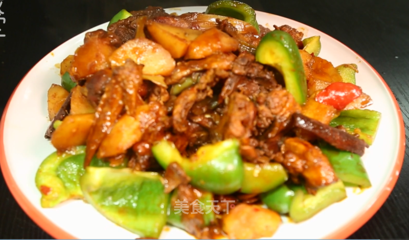大盘鸡的做法_大盘鸡怎么做_饥饿食堂的菜谱_美食天下
