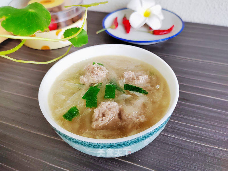 萝卜丝肉丸汤的做法_萝卜丝肉丸汤怎么做_清水淡竹的菜谱_美食天下