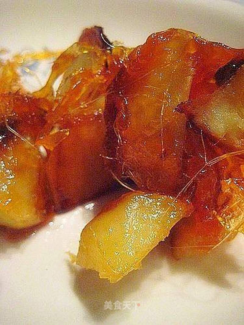 拔丝地瓜的做法_拔丝地瓜怎么做_菜谱_美食天下