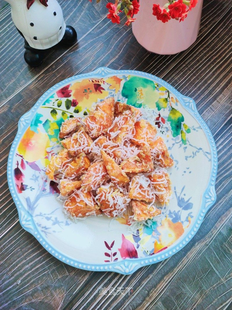 拔丝地瓜的做法_拔丝地瓜怎么做_雨中漫步_kRsJPX的菜谱_美食天下