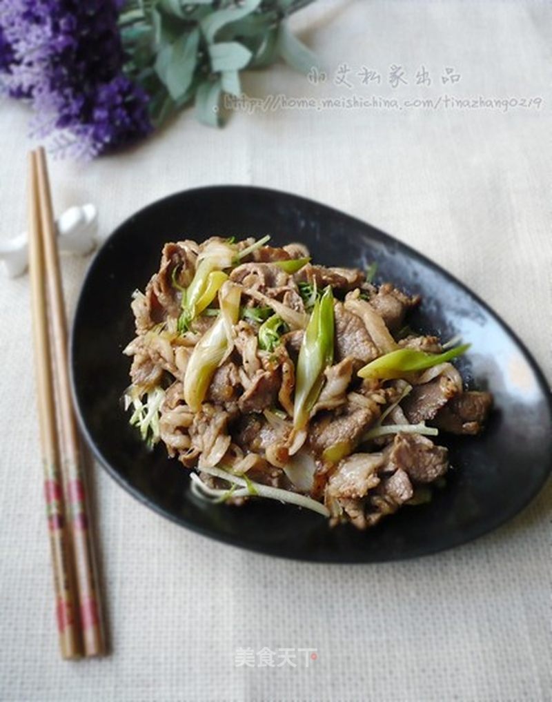 葱爆羊肉的做法_葱爆羊肉怎么做_小艾厨娘的菜谱_美食天下