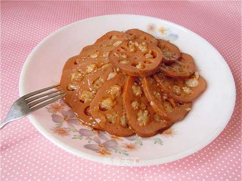 蜜汁桂花糯米藕的做法_蜜汁桂花糯米藕怎么做_菜谱_美食天下