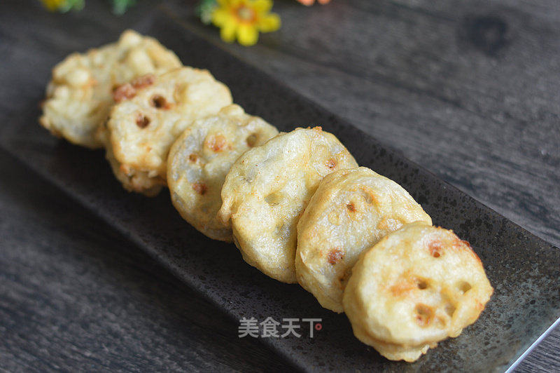 香炸藕盒子的做法_香炸藕盒子怎么做_丽制美食的菜谱_美食天下