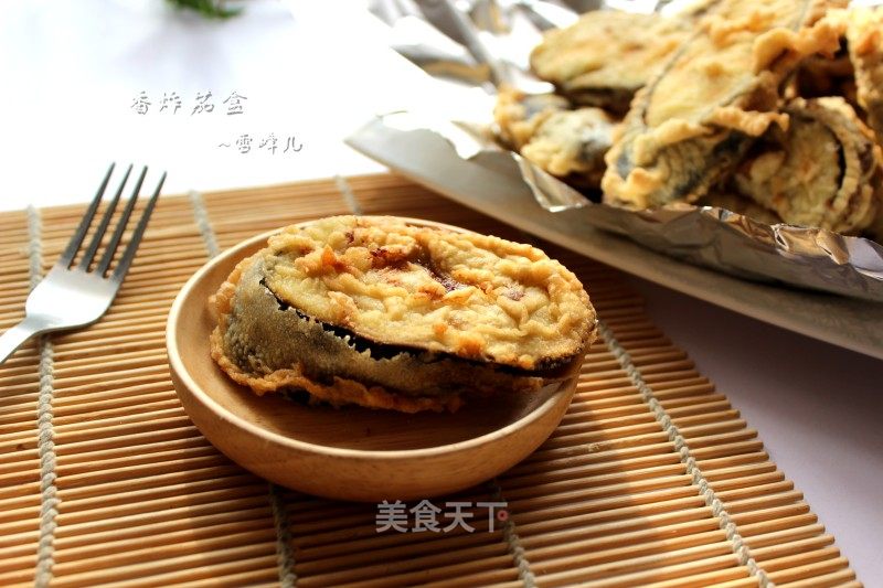 香炸茄盒的做法_【山东】香炸茄盒_香炸茄盒怎么做_雪峰儿的菜谱_美食天下