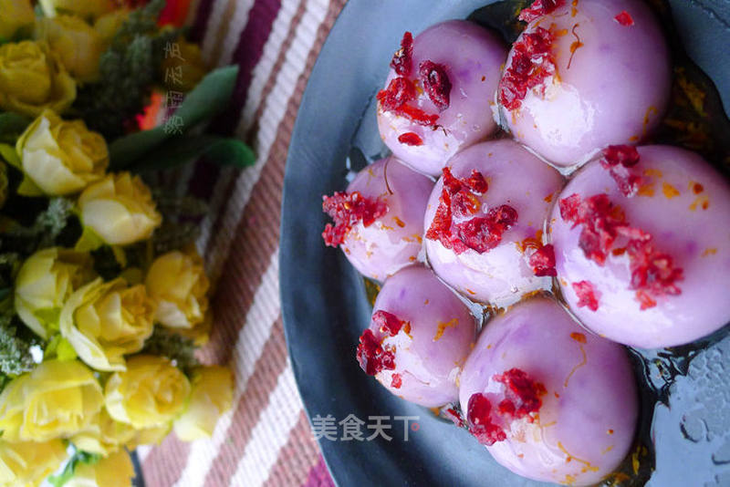 紫色糖不甩的做法_紫色糖不甩怎么做_菜谱_美食天下