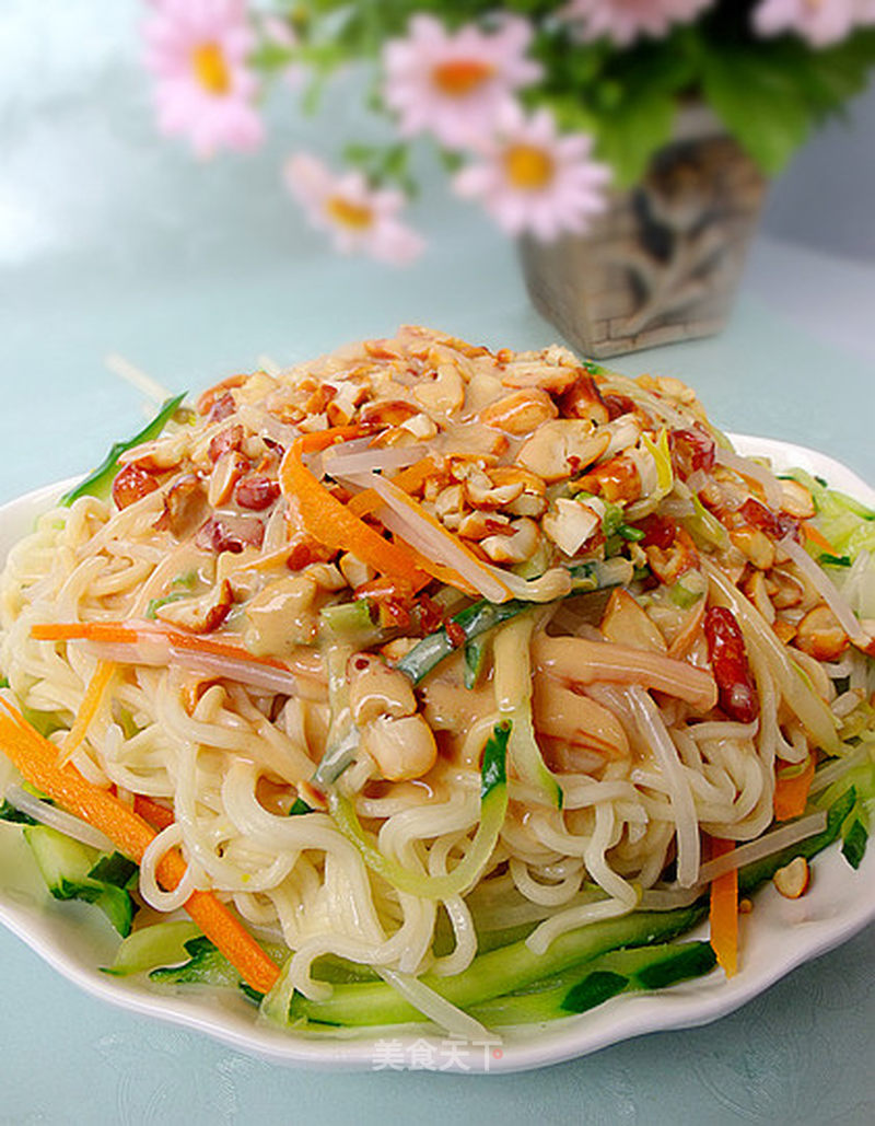 麻酱凉面的做法_麻酱凉面怎么做_菜谱_美食天下