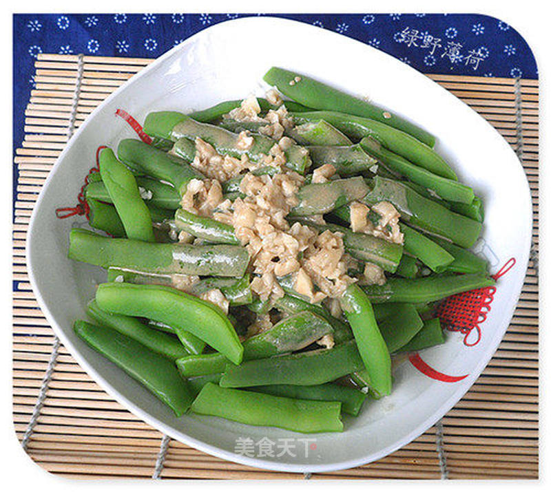 麻酱拌豆角的做法_麻酱拌豆角怎么做_菜谱_美食天下