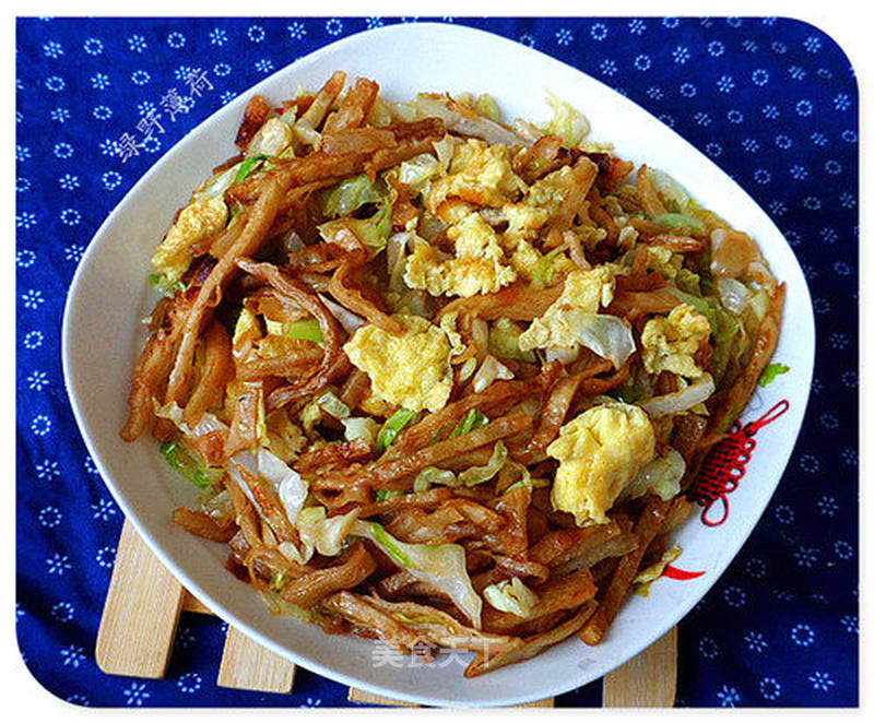 炒饼的做法_家常炒饼_炒饼怎么做_绿野薄荷的菜谱_美食天下