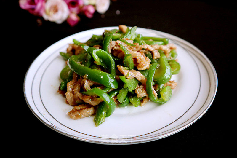 青椒炒肉丝的做法_青椒炒肉丝怎么做_清水淡竹的菜谱_美食天下