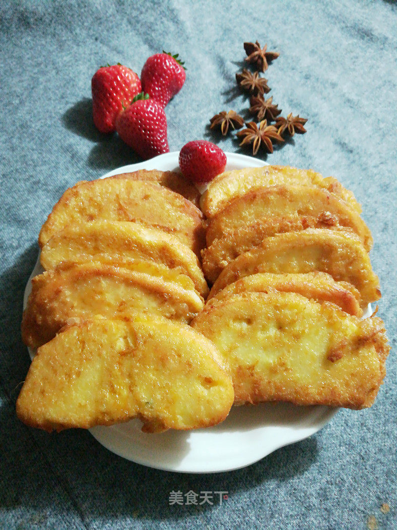 香煎馒头片的做法_香煎馒头片怎么做_厨娘宋宋的菜谱_美食天下