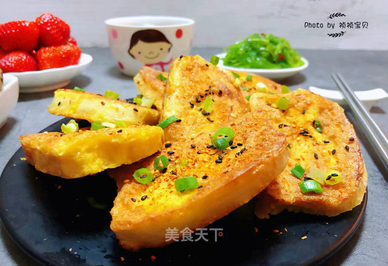 香煎馒头片的做法_香煎馒头片怎么做_祯祯宝贝的菜谱_美食天下
