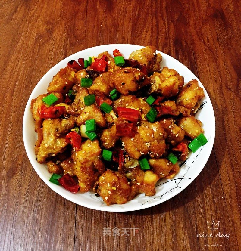 辣子鸡块的做法_辣子鸡块怎么做_最初的最美❤的菜谱_美食天下