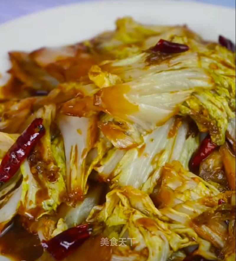 醋溜白菜的做法_醋溜白菜怎么做_☀太阳花🌸的菜谱_美食天下