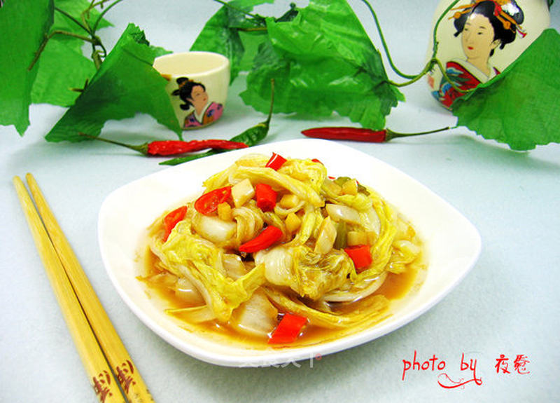 醋溜白菜的做法_记忆中广院的味道——醋溜白菜_醋溜白菜怎么做_夜魇的菜谱_美食天下