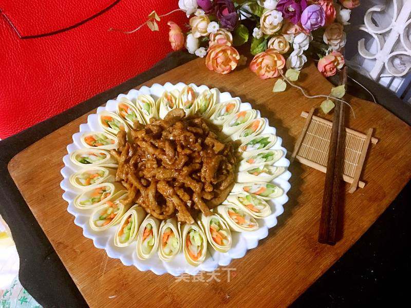 京酱肉丝的做法_美若夏花的京酱肉丝_京酱肉丝怎么做_追逐阳光的菜谱_美食天下