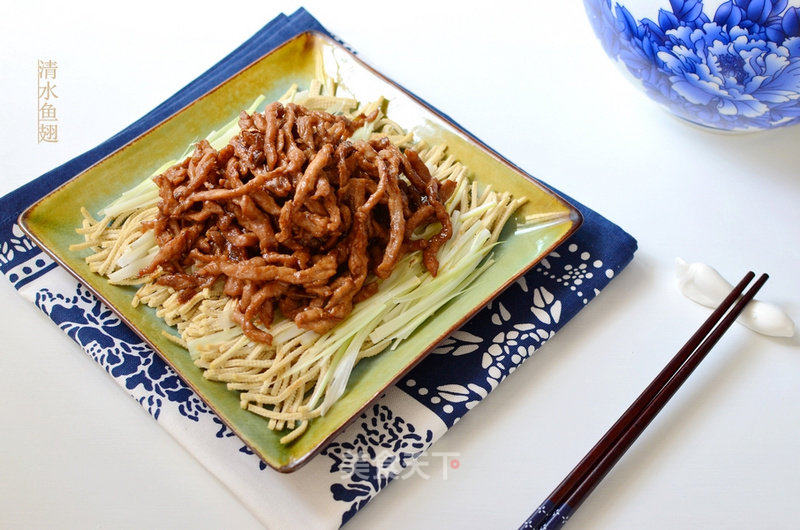 京酱肉丝的做法_京酱肉丝怎么做_清水鱼翅的菜谱_美食天下
