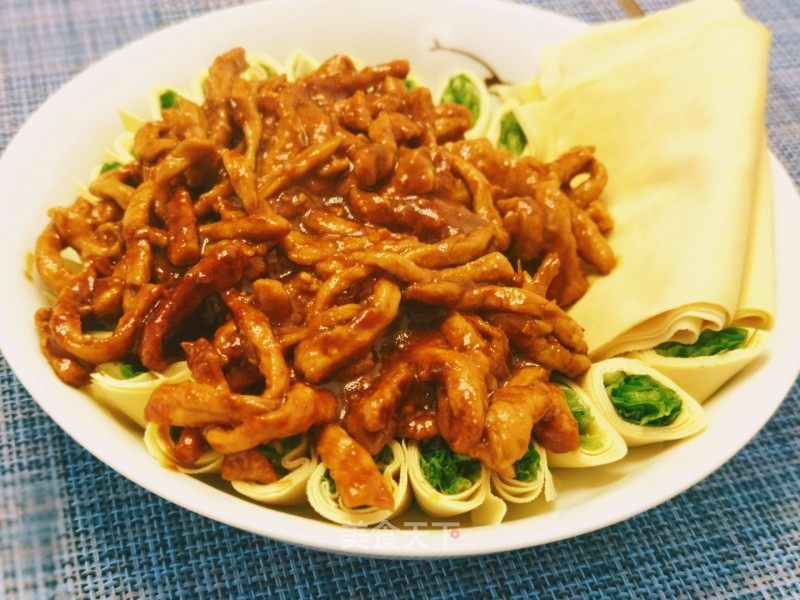 京酱肉丝的做法_京酱肉丝怎么做_五加五左左的菜谱_美食天下