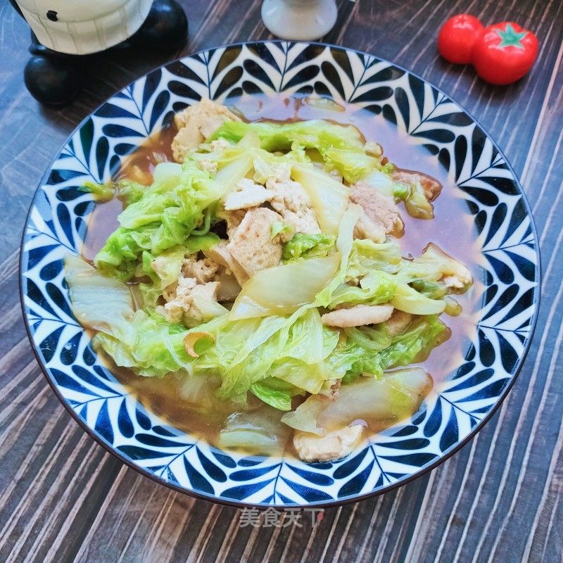 白菜炖豆腐的做法_白菜炖豆腐怎么做_雨中漫步_kRsJPX的菜谱_美食天下