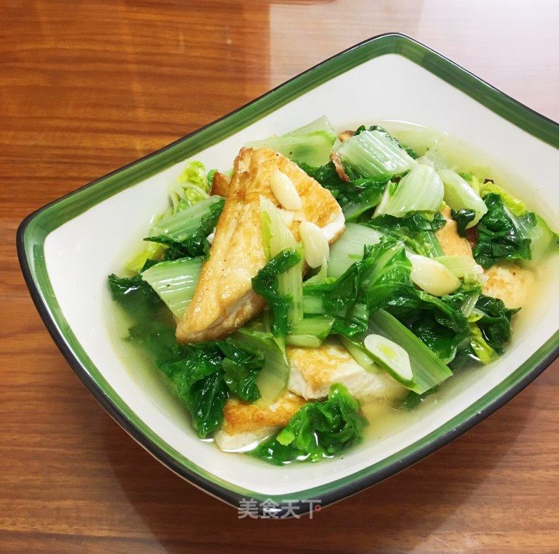 白菜炖豆腐的做法_白菜炖豆腐怎么做_香香的小厨房的菜谱_美食天下