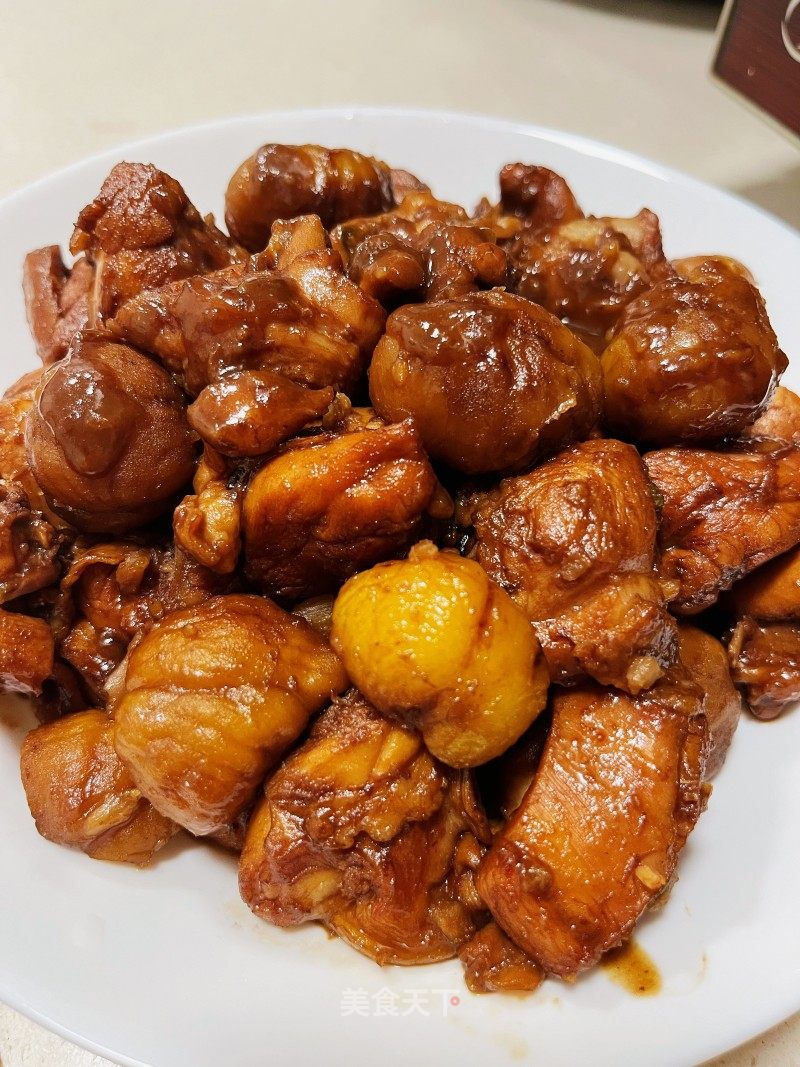 板栗烧鸡的做法_板栗烧鸡怎么做_圆小π的菜谱_美食天下