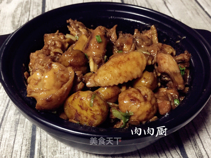 板栗烧鸡的做法_板栗烧鸡#肉肉厨_板栗烧鸡怎么做_肉肉厨的菜谱_美食天下