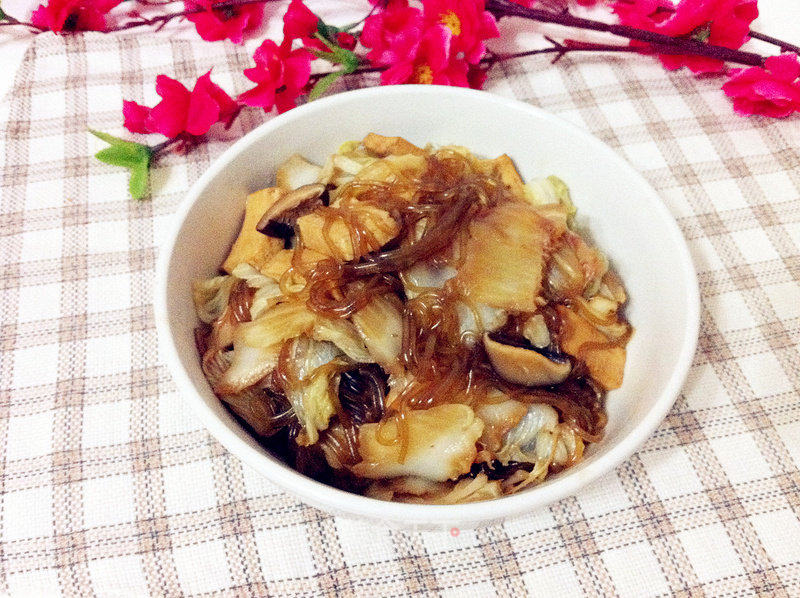 白菜粉条炖豆腐的做法_白菜粉条炖豆腐怎么做_康康1818的菜谱_美食天下