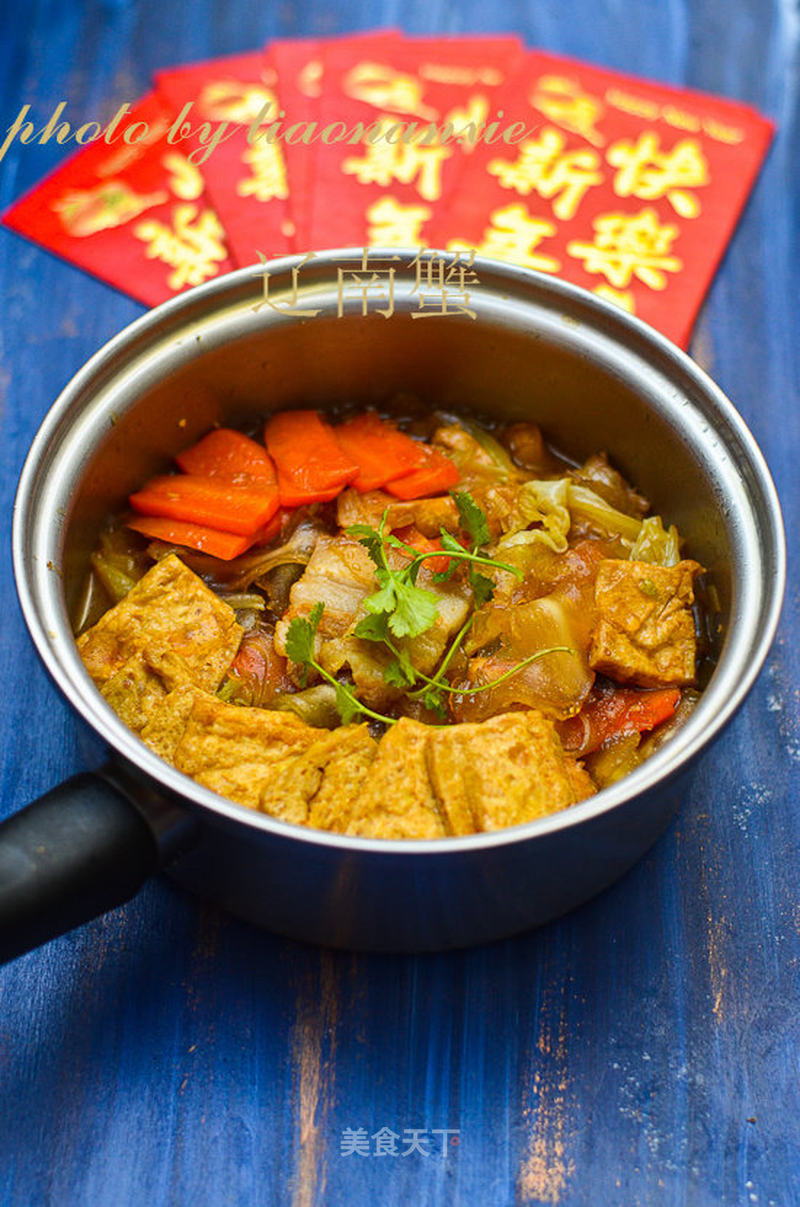白菜炖豆腐的做法_白菜炖豆腐怎么做_辽南蟹的菜谱_美食天下