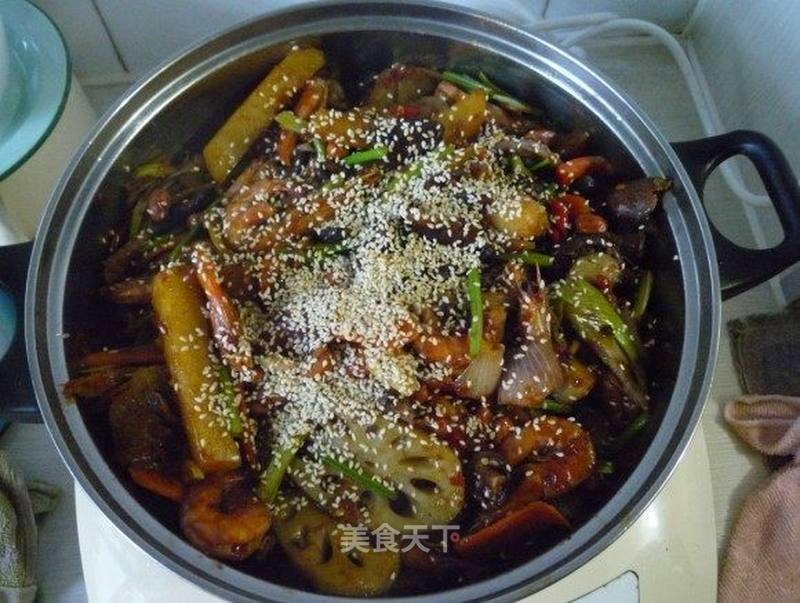 干锅香辣虾的做法_干锅香辣虾怎么做_菜谱_美食天下