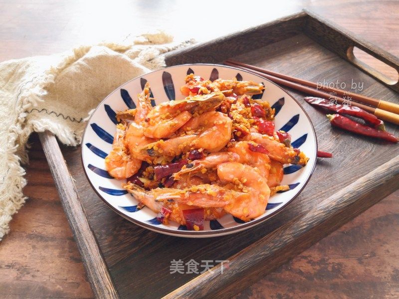 香辣虾的做法_香辣虾怎么做_敏zhu的菜谱_美食天下