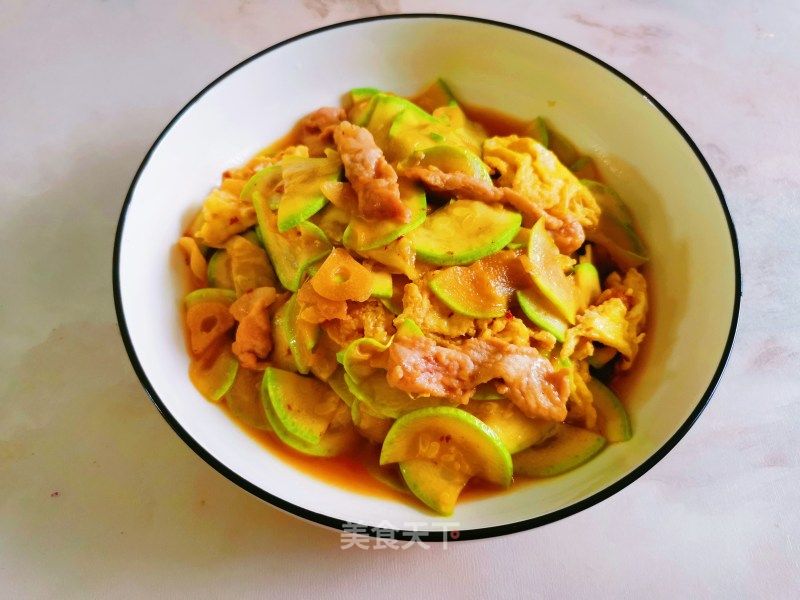 木须肉炒角瓜的做法_木须肉炒角瓜怎么做_琴韵优雅的菜谱_美食天下