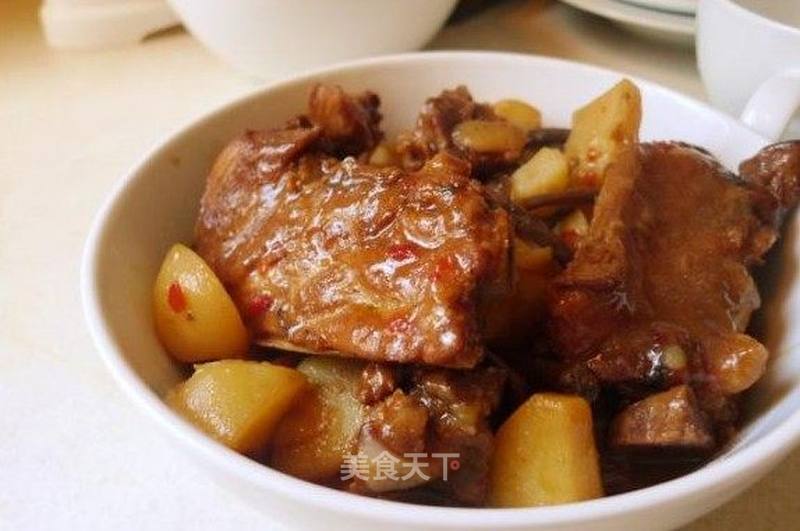土豆炖排骨的做法_土豆炖排骨怎么做_菜谱_美食天下