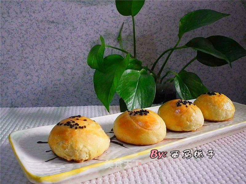 苏式鲜肉月饼的做法_苏式鲜肉月饼怎么做_菜谱_美食天下
