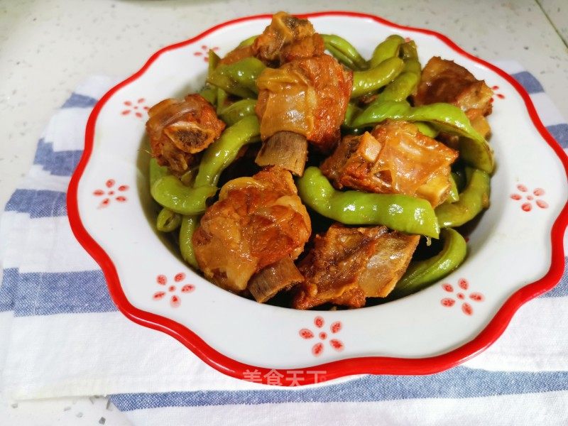 排骨炖豆角的做法_排骨炖豆角怎么做_琴韵优雅的菜谱_美食天下