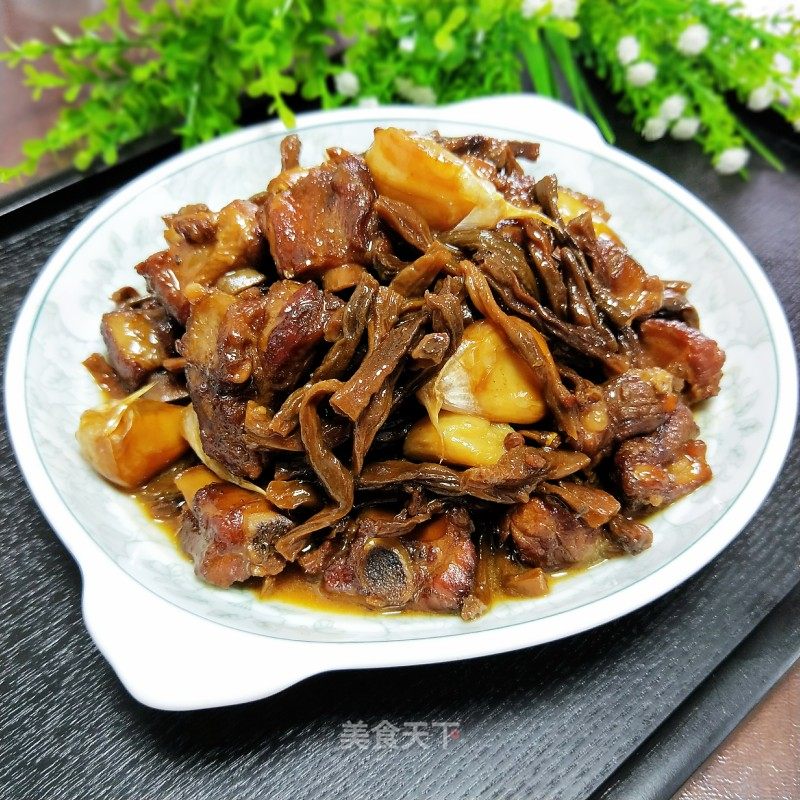 豆角干炖排骨的做法_豆角干炖排骨怎么做_宸·羽的菜谱_美食天下