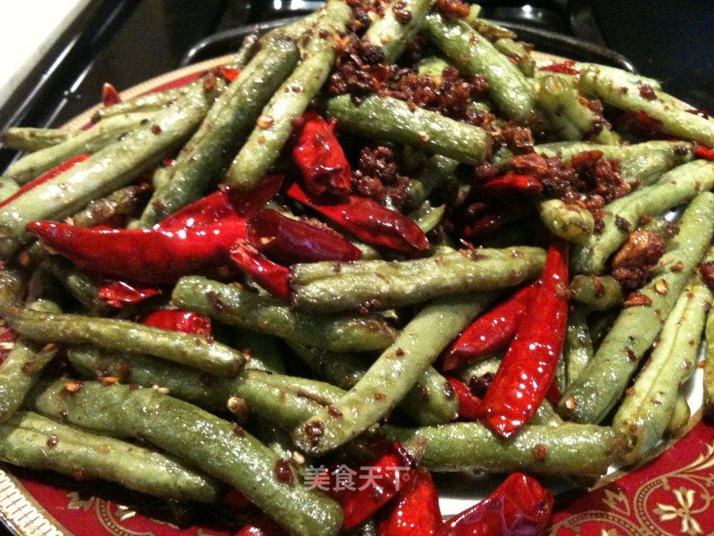 干煸豆角–四川菜的做法_干煸豆角–四川菜怎么做_菜谱_美食天下