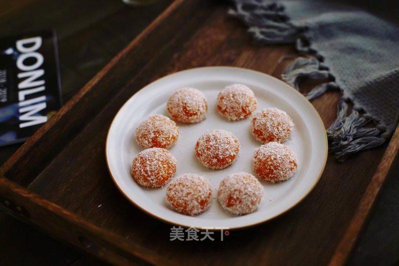 椰蓉南瓜糯米球的做法_椰蓉南瓜糯米球怎么做_爱美食的志宝妈的菜谱_美食天下