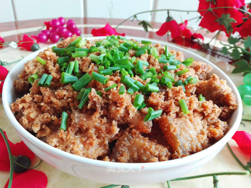 粉蒸肉的做法_粉蒸肉怎么做_美食诱惑馋猫的菜谱_美食天下