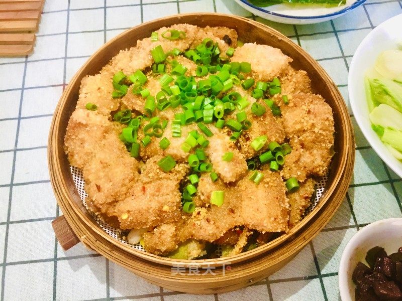粉蒸肉的做法_粉蒸肉怎么做_小洞天的菜谱_美食天下