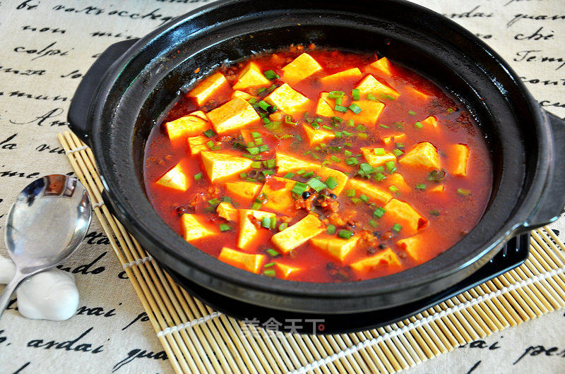 麻婆豆腐的做法_麻婆豆腐怎么做_美妞0720的菜谱_美食天下