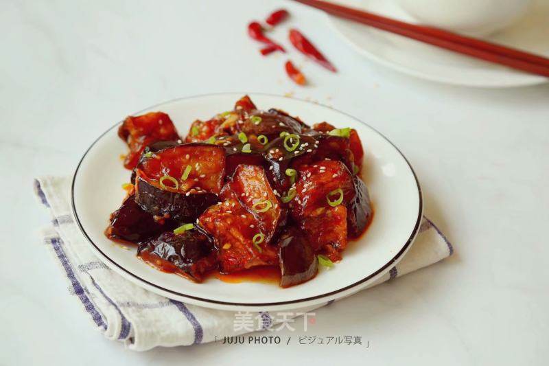 鱼香茄子的做法_鱼香茄子怎么做_JU家小厨房的菜谱_美食天下